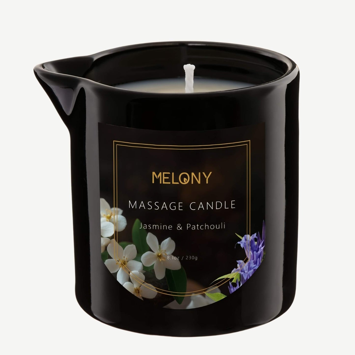 MELONY Massage Candle – Aromatherapy Body Oil Ritual